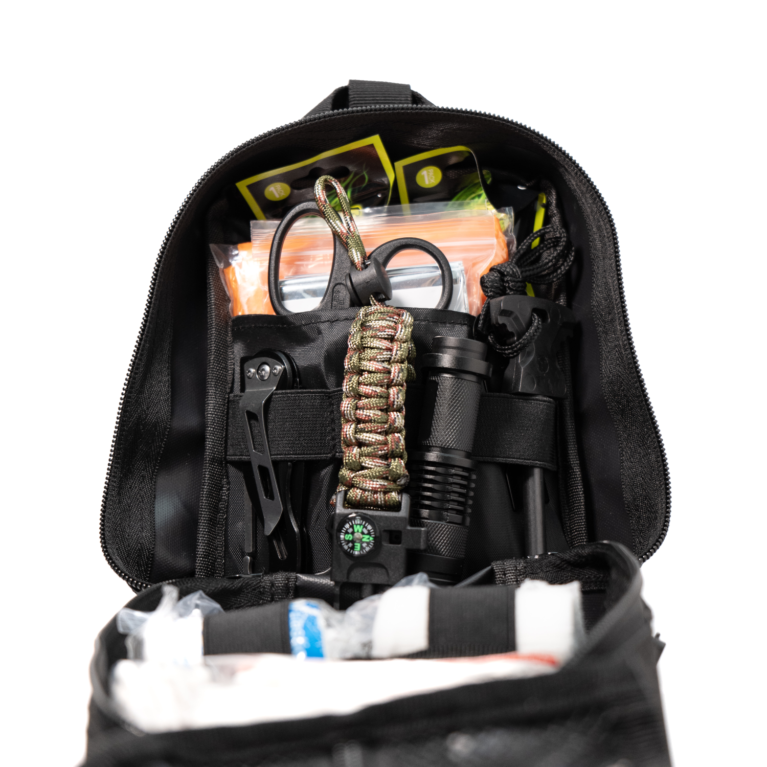 All the survival tools in one bag