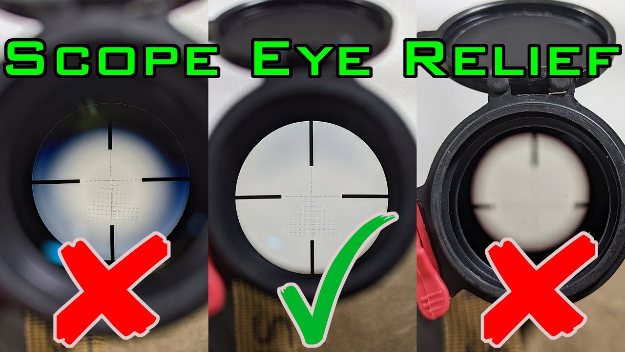 What is eye relief on a scope?